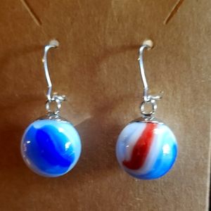 Marble earrings